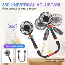 2021 Upgraded Portable Fan, Hand Free Mini Fan with Removable Neck Hanging Design
