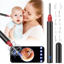 ar Wax Removal Endoscope, Wireless Ear Cleaner Tool 1080P HD WiFi with 6 LED Lights 3.9mm Camera
