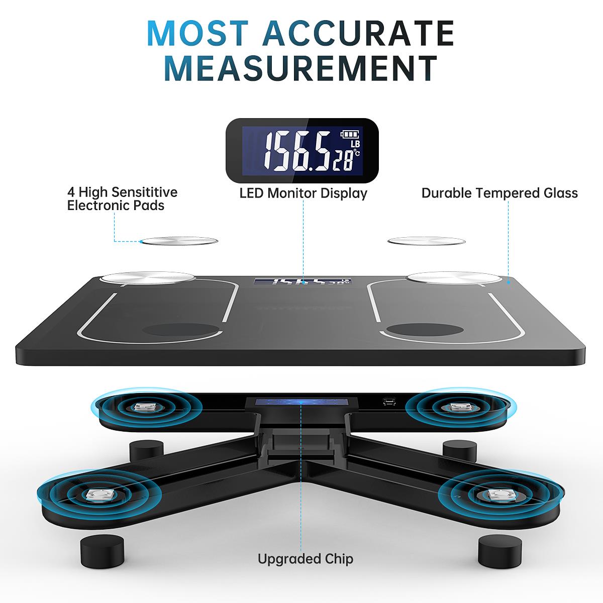 Designer Bluetooth Smart Scale