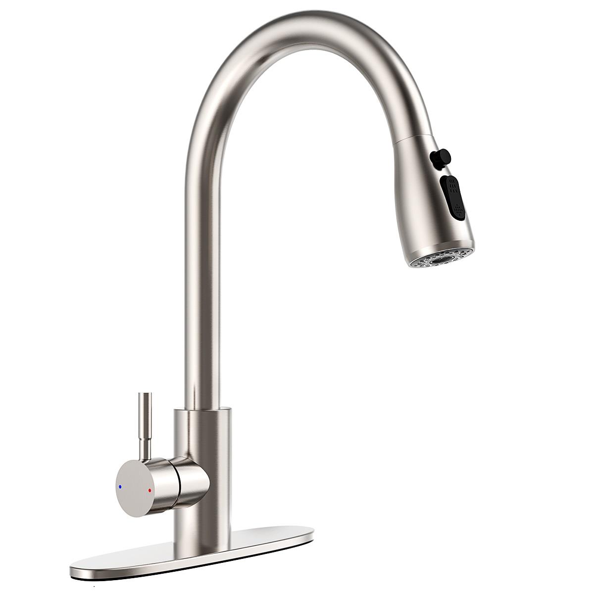 Kitchen Sink Faucet with 3 Hole Deck Mount