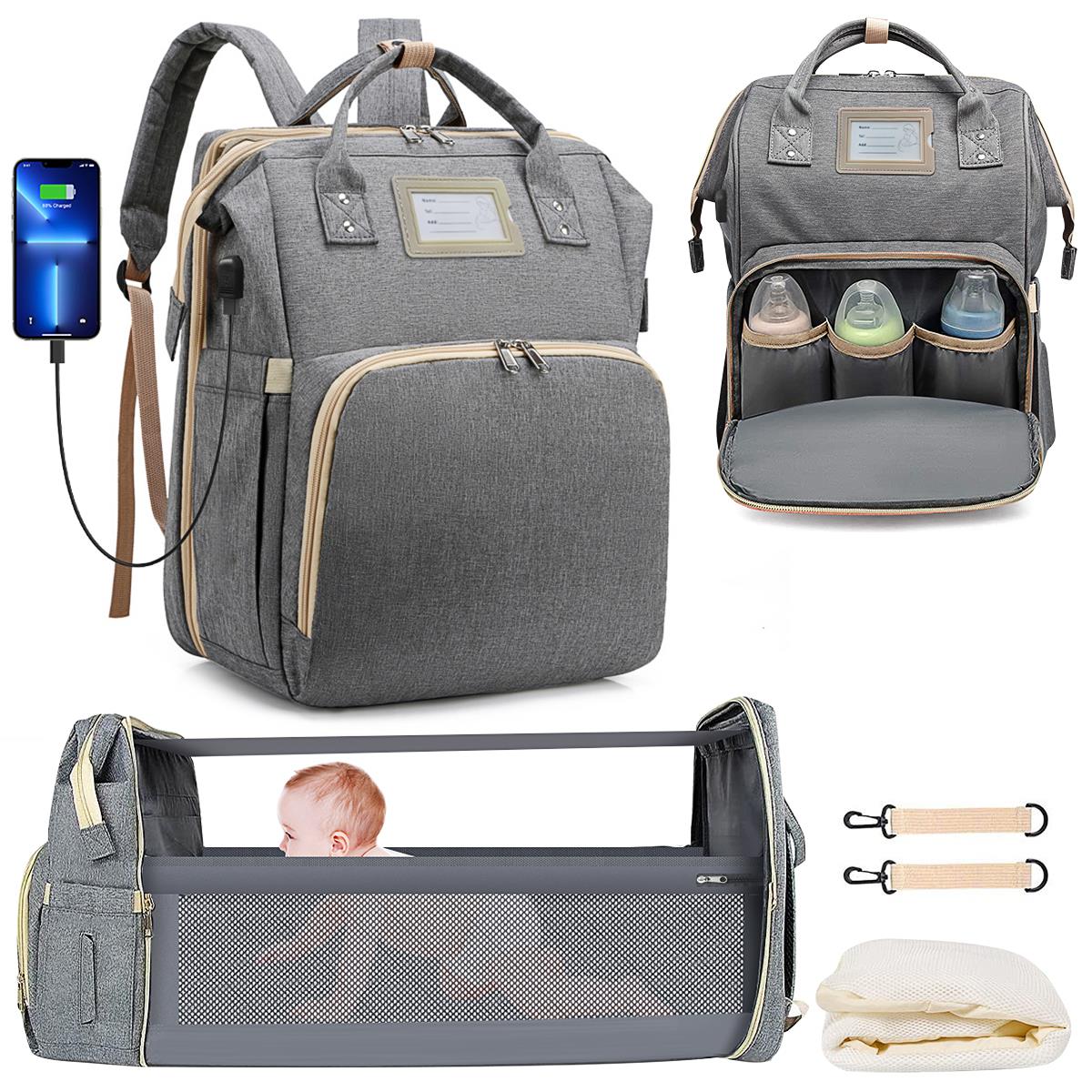 Baby Diaper Bag Backpack with Changing Station for Boy Girl