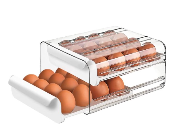 Egg Holder with Time Scale for Refrigerator