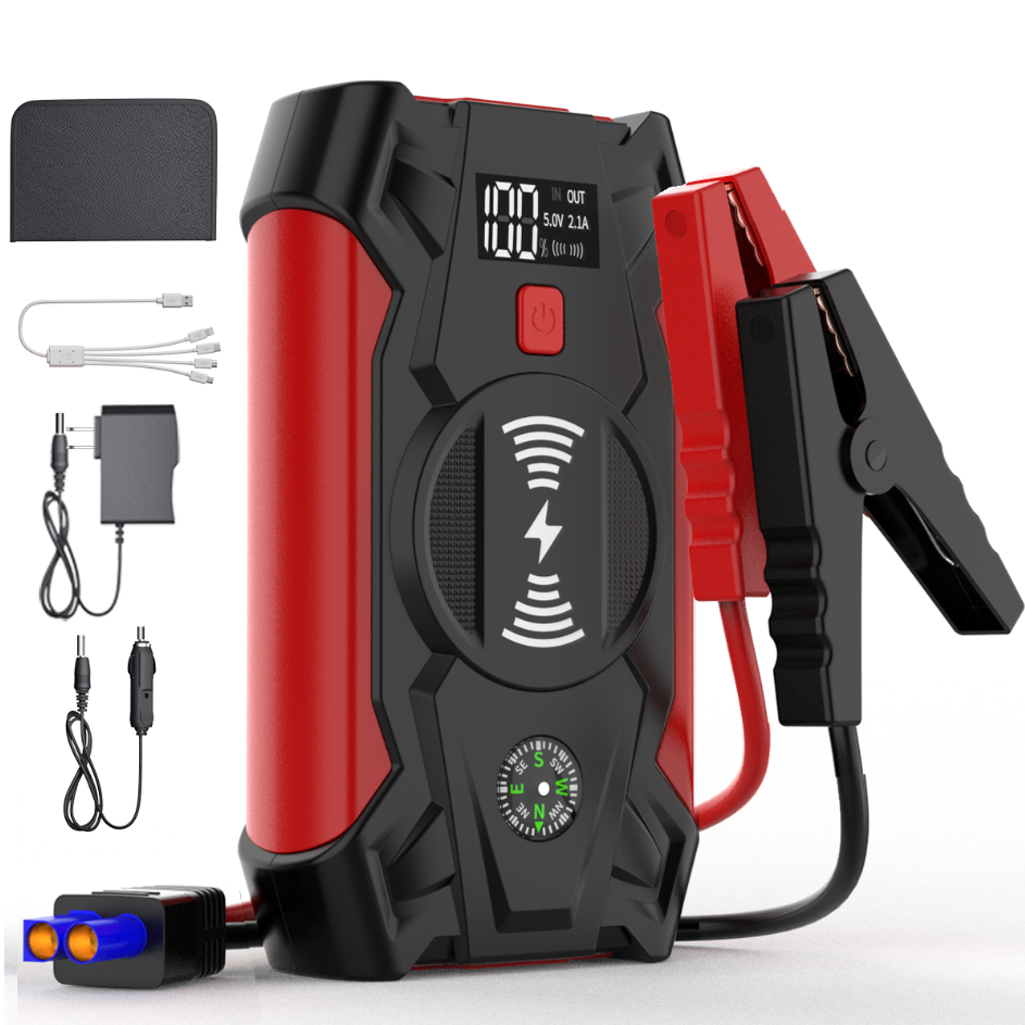 Car Jump Starter 4000A Peak 39800mAh (Start Any Gas Engine or up to 8.5L Diesel Engine)