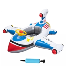 02Baby Pool Float Inflatable Airplane Swimming Float