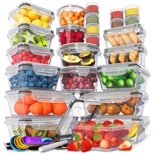 48 PCS Food Storage Containers with Lids Airtight