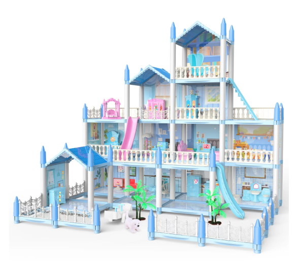 Doll House, Dream House Playset with 100+ Furniture & Accessories