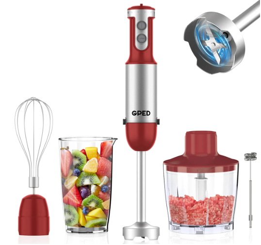 12 Speed Stick Blender for Smoothies, Infant Food, Sauces,