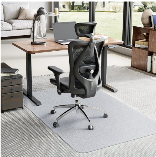 Office Chair Mat for Carpets, 46” x 60” Carpet Chair Mat
