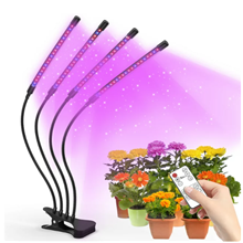 LED Grow Lights for Indoor Plants, 80W Full Spectrum Plant Lights with Auto on/off 4/8/12H Timer