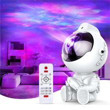 Star Projector, Night Light Projector with 360° Rotation Magnetic Head & 12 Light Modes