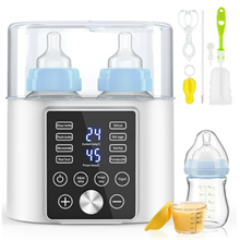 Baby Bottle Warmer, 12-in-1 Fast Milk Warmer with Appointment &Timer