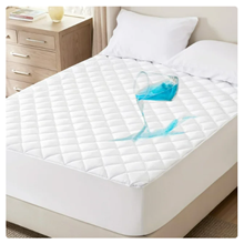 Waterproof Mattress Pad Full Size, Quilted Mattress Protector with Deep Pocket up to 22 Inches