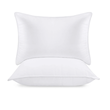 Bedding Bed Pillows for Sleeping (White), Queen Size, Set of 2, Hotel Pillows,