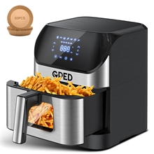 7-in-1 Air Fryer, 7.5QT Oilless Air Fryer Oven with Visible Cooking Window