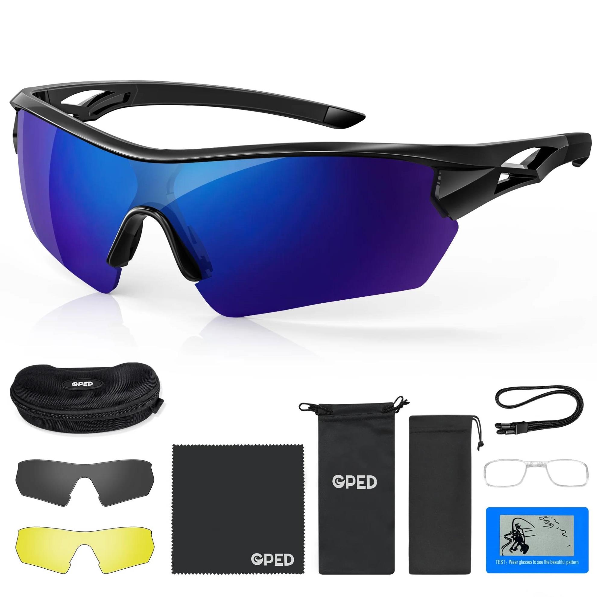 Polarized Sports Sunglasses for Men Women Youth