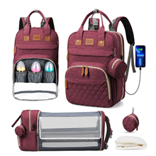 Diaper Bag Backpack, Multifunction Diaper Bag Backpack With Changing Station