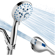 GPED Shower Head, High Pressure 7-mode Handheld Shower Head