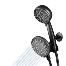 GPED High Pressure Dual Shower Head Combo