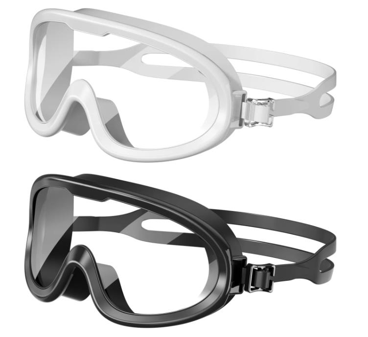 Swim Goggles, 2 Pack Anti-fog No Leaking Swimming Goggles