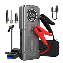 2-in-1 Jump Starter with Air Compressor, 4000A Portable Car Battery Jump Starter
