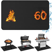 Heat Resistant Grill Mats, 60×42 Inch Under Grill Mat for Outdoor Grill