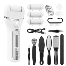 GPED Electric Callus Remover, 18 in 1 Foot Callus Remover Kit W/ 3 Speed, 3 Roller