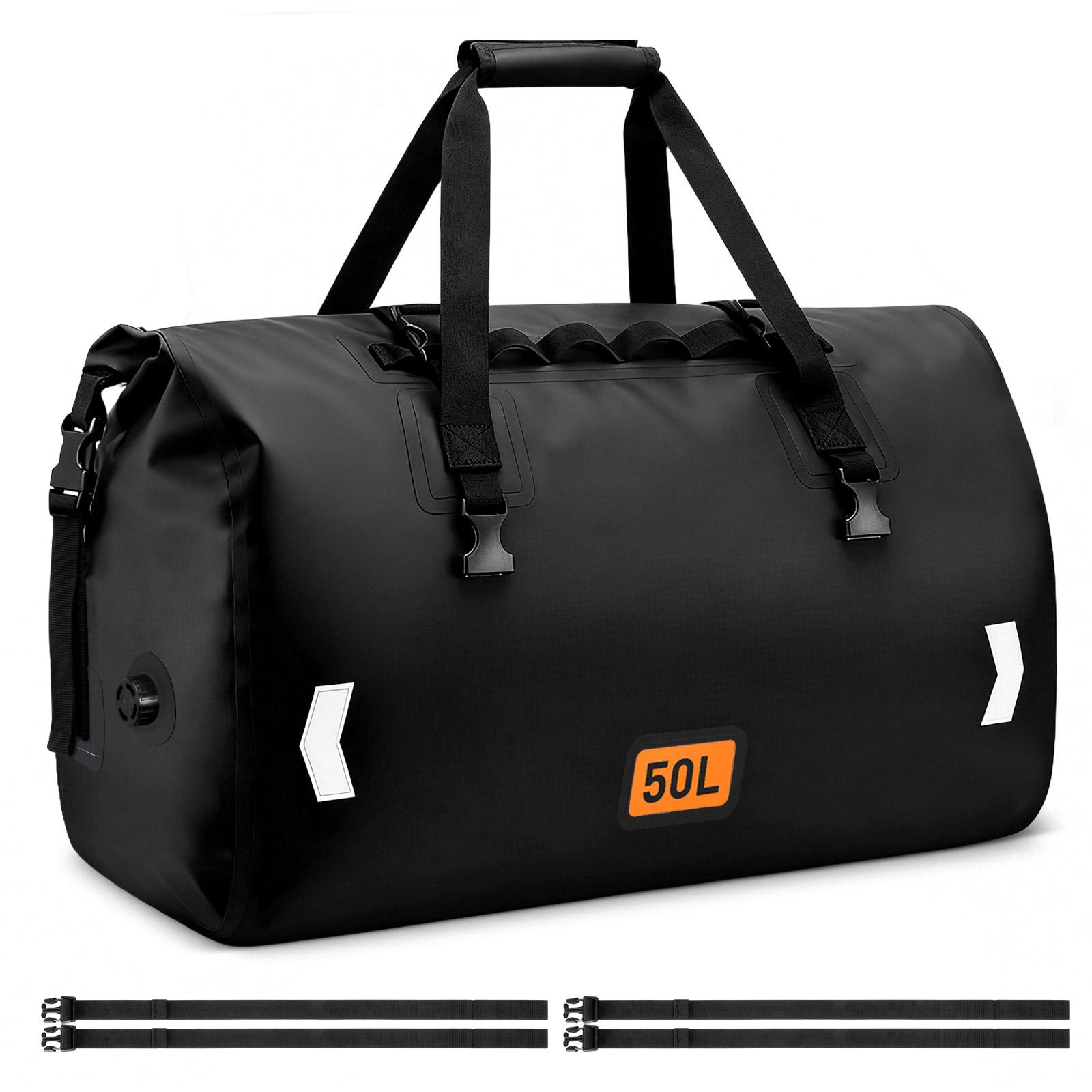 GPED 50L Dry Bag Large Waterproof Bag Roll-Top Heavy Duty Fishing Duffel Bag
