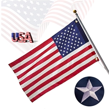 GPED American Flag 4 x 6 Ft, Heavy Duty Waterproof Nylon US Flag, Strongest Longest Lasting