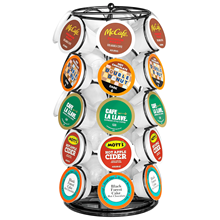 GPED Coffee Pod Holder, K Cup Holder, Coffee Pod Carousel Organizer Stand