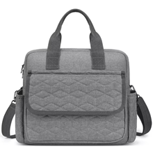 GPED Diaper Bag Tote, Large Capacity Baby Diaper Bag with 3 Insulated Pockets