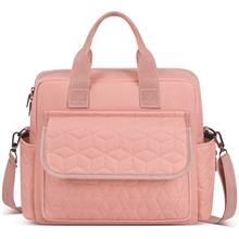 GPED Diaper Bag Tote, Large Capacity Baby Diaper Bag with 3 Insulated Pockets