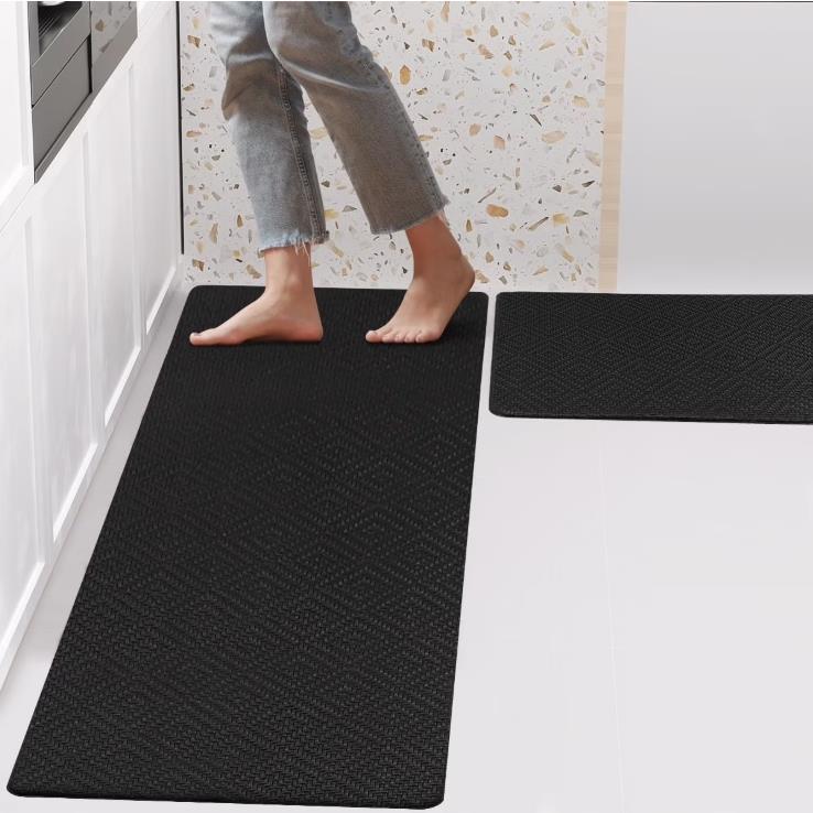 2 PCS Cushioned Anti-Fatigue Kitchen Mat, 17.3