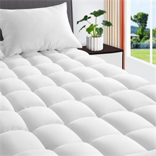 Mattress Topper Extra Thick Mattress Pad Deep Pocket Soft Down Alternative