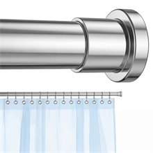 Adjustable Spring Tension Closet Rod, 31 to 80 Inch, 1 Inch Diameter Closet Shelves