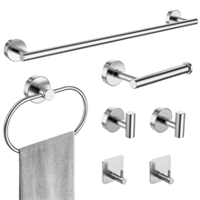 7 Pieces Bathroom Hardware Set, Bathroom Accessories Set Includes 24