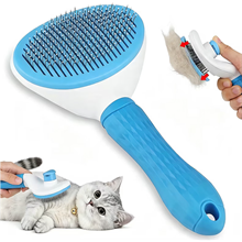 Self Cleaning Slicker Brush, Dog Cat Bunny Brush, Deshedding Tool for Long or Short Hair Pets